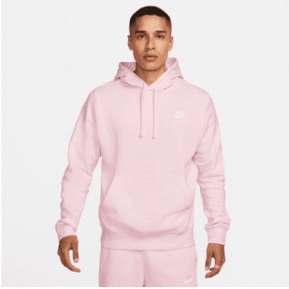Nike Soft Pink Pullover Hoodie